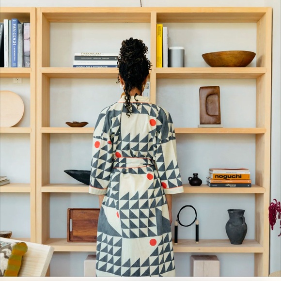 Block shop textiles Flock robe. Size XS. - Picture 3 of 4